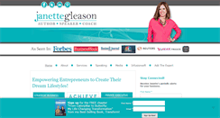 Desktop Screenshot of janettegleason.com